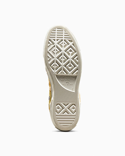 Chuck 70 Plus Glitter Vintage White/Dark Gold, Outsole View