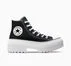Chuck Taylor All Star Lugged Heel Platform Black/White/Egret