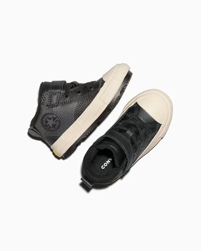 Chuck Taylor All Star Malden Street Boot Easy-On Dark Matter/Total Eclipse, Angled View