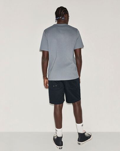 Chuck Taylor All Star Patch T-Shirt Mineral Brew Grey, Detail View