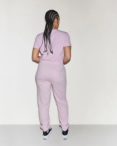 Retro Chuck Taylor Patch Joggers New Found Bloom Pink, Detail View