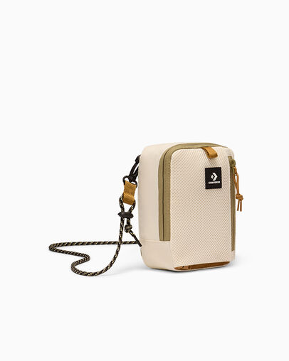 Convertible Crossbody Bag Converse Egret, Back View