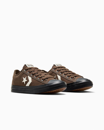 Star Player 76 Suede Engine Smoke/Black/Egret, Top and Side View