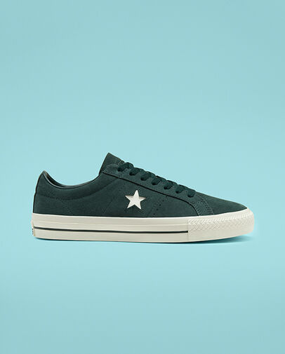 Suede CONS One Star Pro Deep Emerald/Egret/Egret