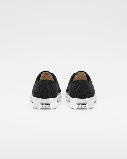 Jack Purcell Wide Wale Cord Low Top Black/White/Black