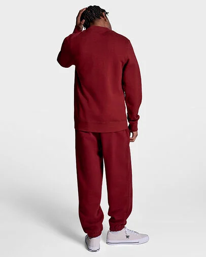 Chenille Patch Heritage Crew Neck Rottin Apple, Detail View