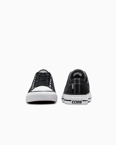 CTAS Pro Suede Low Top Black/Black/White