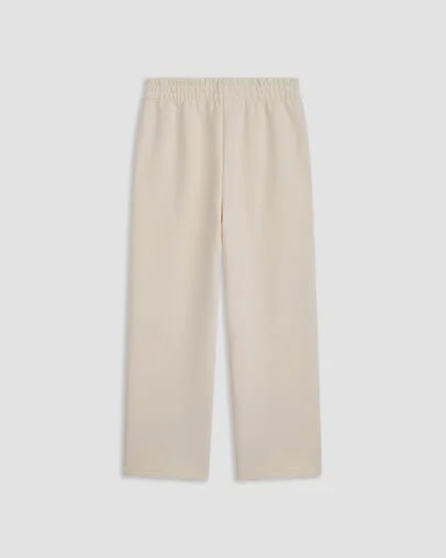 SHAI 001 Fleece Pant Converse Egret, Full Body View