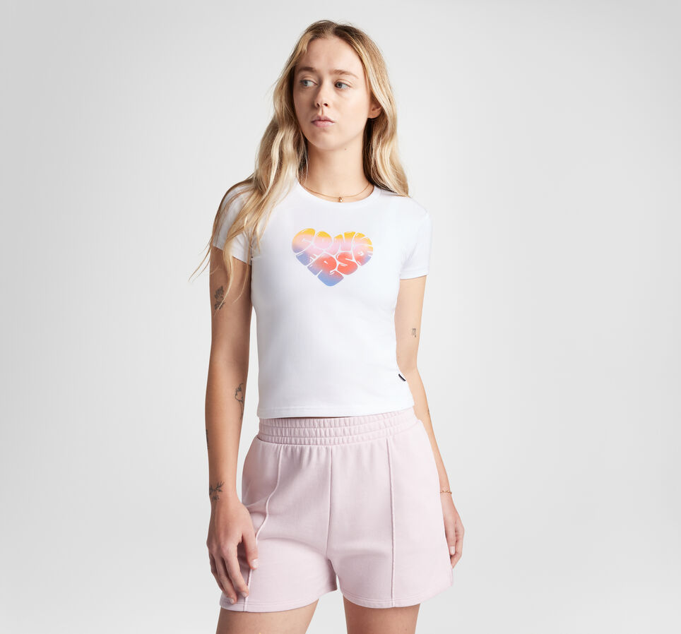 Heart T-Shirt White