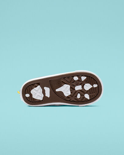 Chuck Taylor All Star Dino Spikes Hook and Loop High Top Black/Field Surplus/White