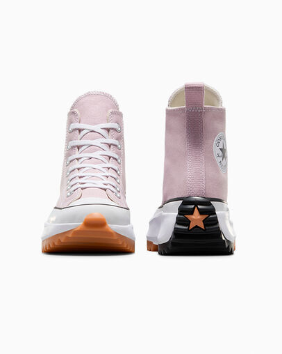 Run Star Hike Platform Seasonal Color Phantom Violet/White/Black, Heel View