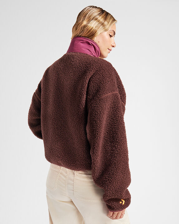 Sherpa Half Zip Top