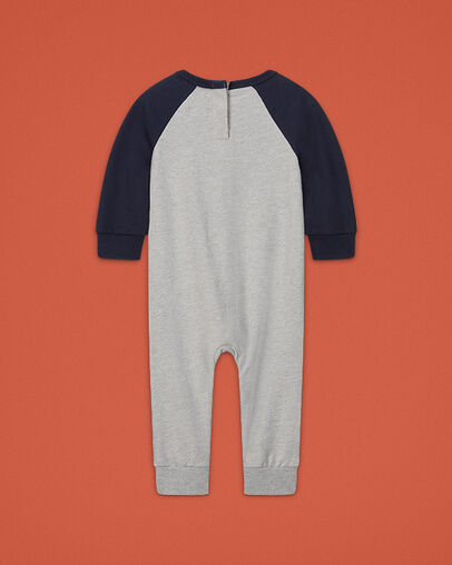 Dino Chuck Patch Taylor Coverall Dark Grey Heather