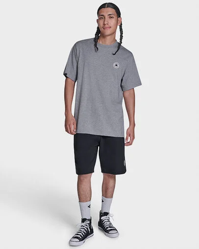 Chuck Taylor All Star Patch T-Shirt Vintage Grey Heather