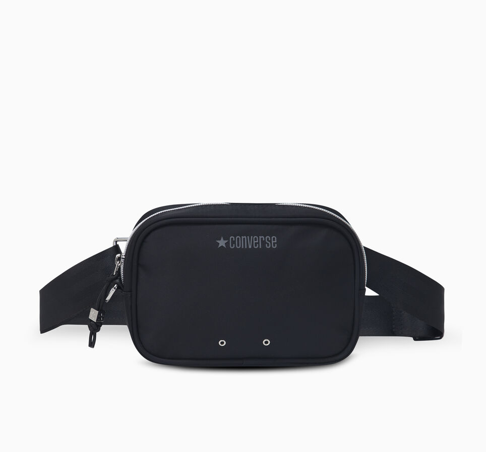 Nylon Chuck Crossbody Bag Black