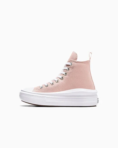 Chuck Taylor All Star Move Platform Canvas Static Pink/White/Black, Inner Side View