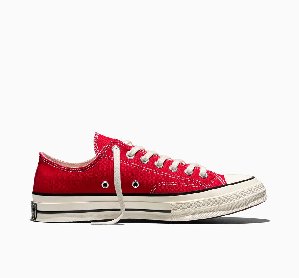 Chuck 70 Canvas Enamel Red/Egret/Black