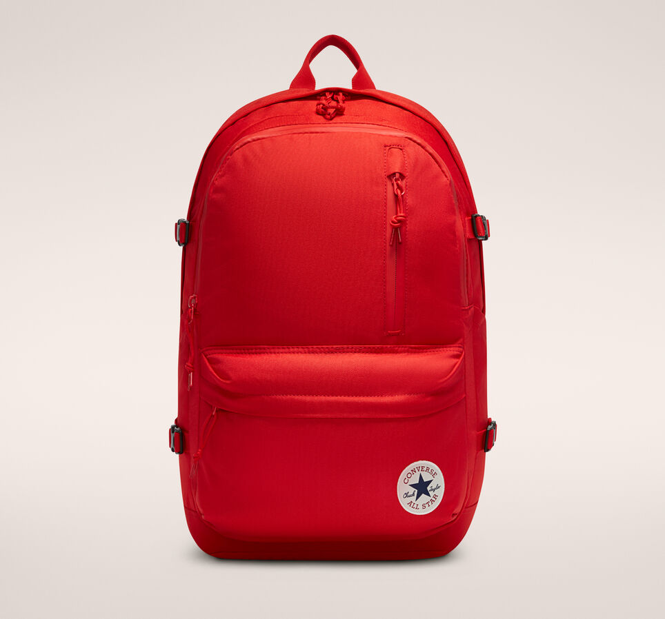 Straight Edge Backpack University Red