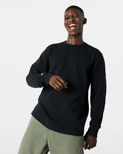 Thermal Waffle Crew Converse Black