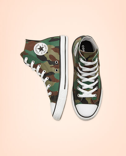 Camo Patches Chuck Taylor All Star Chocolate/Green/White