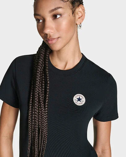 Chuck Taylor Patch T-Shirt Black, Detail View