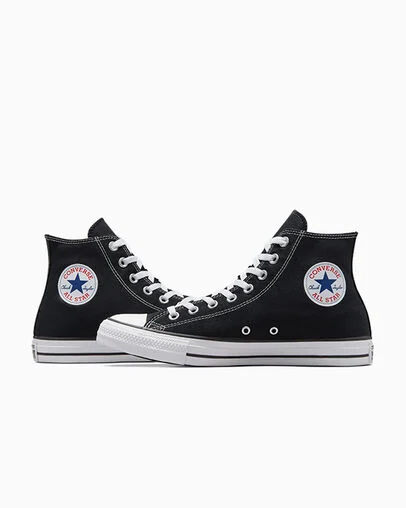 Chuck Taylor All Star Canvas Black, Detail Angle View