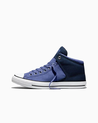 Chuck Taylor All Star High Street Colorblock Indigo Storm/Obsidian/White, Inner Side View