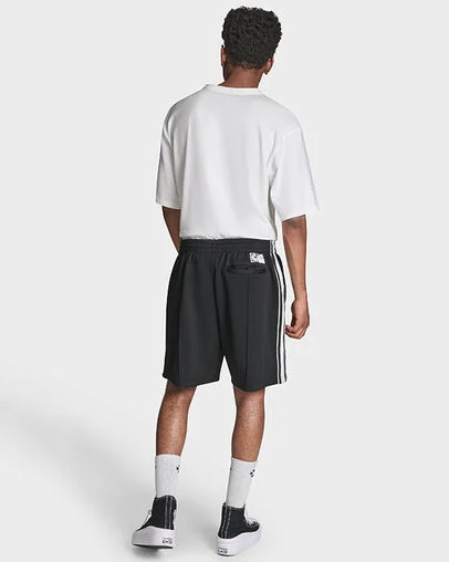 Racing Stripe Shorts Converse Black, Detail View