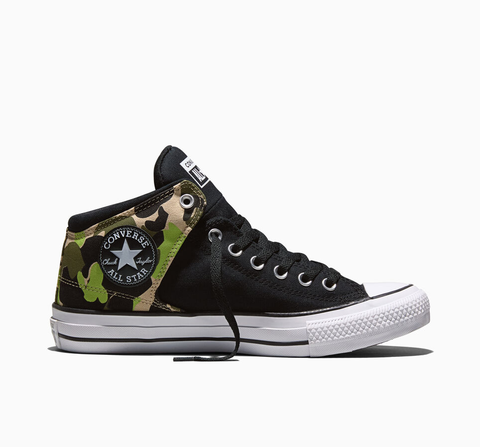 Chuck Taylor All Star High Street Archive Camo Black/Avocado Glass