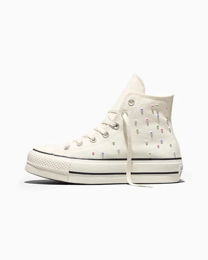 Chuck Taylor All Star Lift Platform Mini Studs Egret/Very Peri Purple/Black, Inner Side View