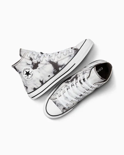 Chuck Taylor All Star Tie-Dye Fresh Brew/Vintage White/Black, Angled View