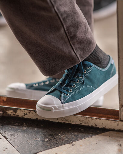 Suede Jack Purcell Pro Midnight Turq/White/White