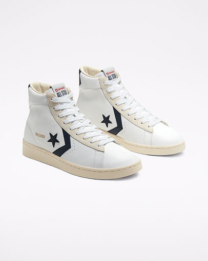 Converse Pro Leather White/Obsidian/Egret