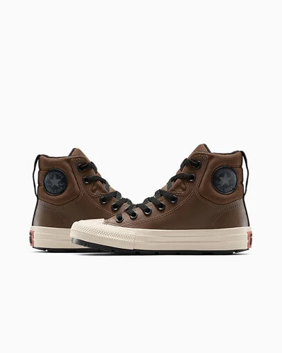 Chuck Taylor All Star Berkshire Boot Grounded/Black/Light Dune, Detail Angle View
