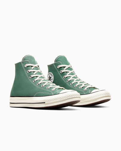 Chuck 70 Seasonal Color Admiral Elm Green/Egret/Black, Top and Side View