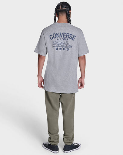 CONS Vintage Chucks T-Shirt Vintage Grey Heather, Detail View