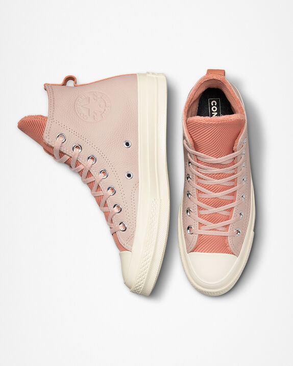 Leather Sneakers - High Top, Boots 