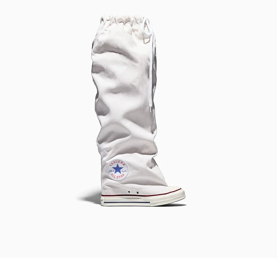 Converse x Vaquera Chuck Taylor All Star XXXHi Slouch Wedge White/Black/Egret
