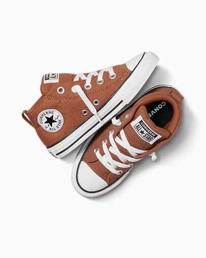 Chuck Taylor All Star Street Seasonal Color Tawny Owl/White/Black, Angled View