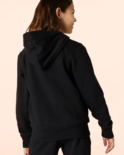 Fleece Chuck Patch Full-Zip Black
