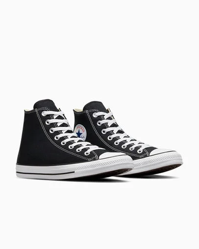 Chuck Taylor All Star Canvas Black, Top and Side View