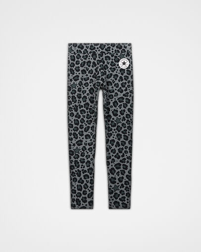 Wild Leopard Print Legging Black