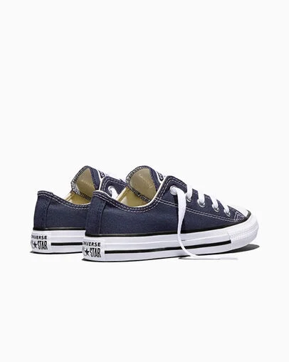 Chuck Taylor All Star Canvas Navy, Heel View