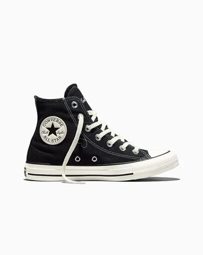 Chuck Taylor All Star Valentine's Day Black/Egret/Days Ahead Red, Outer Side View
