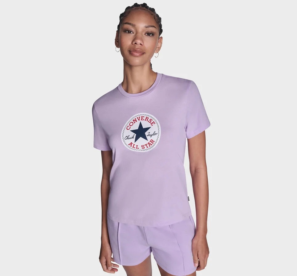 Chuck Taylor All Star Patch T-Shirt Lavender Latte