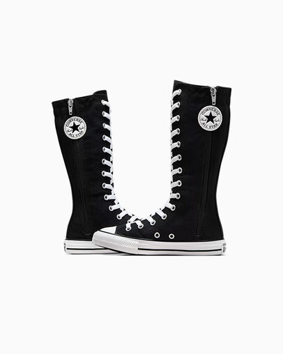 Chuck Taylor All Star XHi Black/White/Black, Detail Angle View