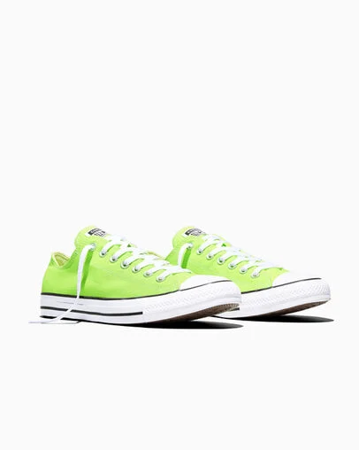 Chuck Taylor All Star Canvas Neon Mantis Green, Top and Side View