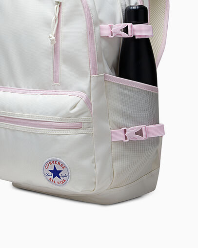 Straight Edge Backpack Egret, Detail View