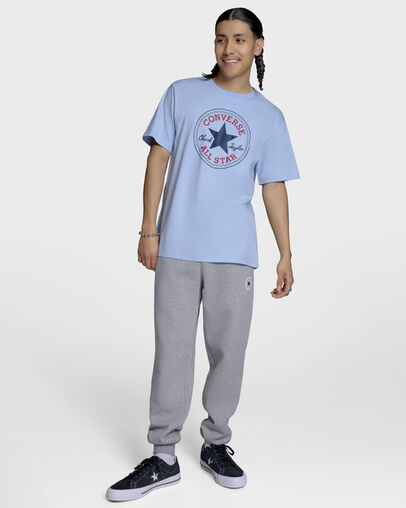 Chuck Taylor All Star Patch T-Shirt Blue It, Front View