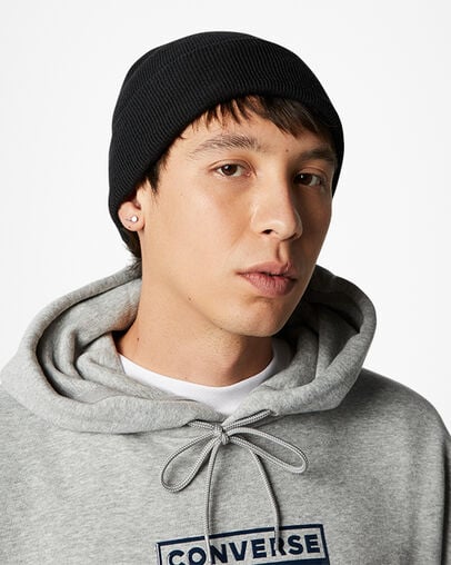 CONS Skate Beanie Black